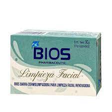 BARRA DERMOLIMPIADORA LIMPIEZA FACIAL 90GR BIOS